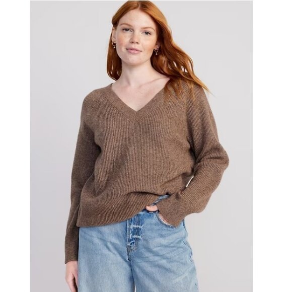 NWT Old Navy SoSoft Cocoon Sweater, Mocha Taffy – Size XXL - Picture 1 of 12